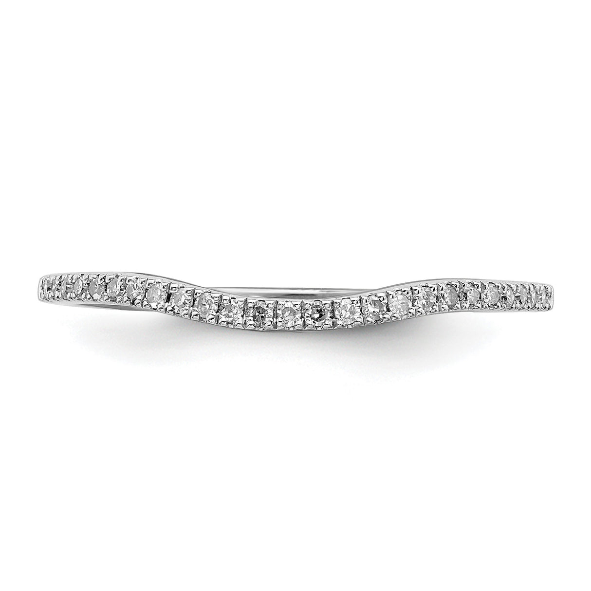 Sterling Silver wedding band ring detail view