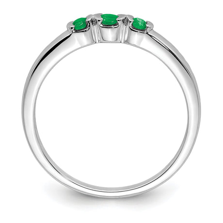 Sterling Silver wedding band ring alternate angle