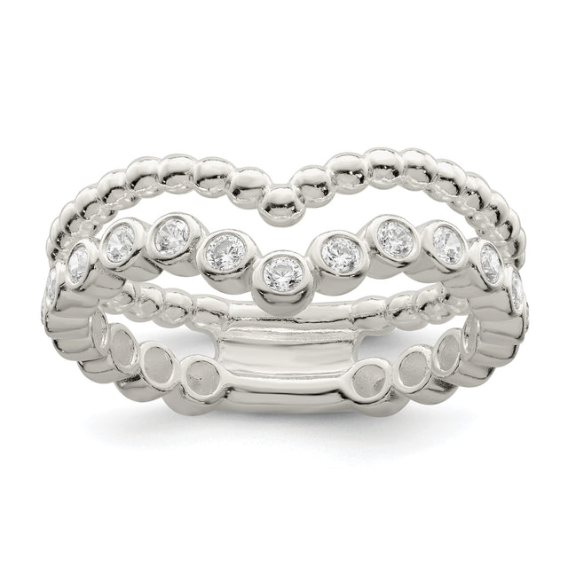 Sterling Silver wedding band ring