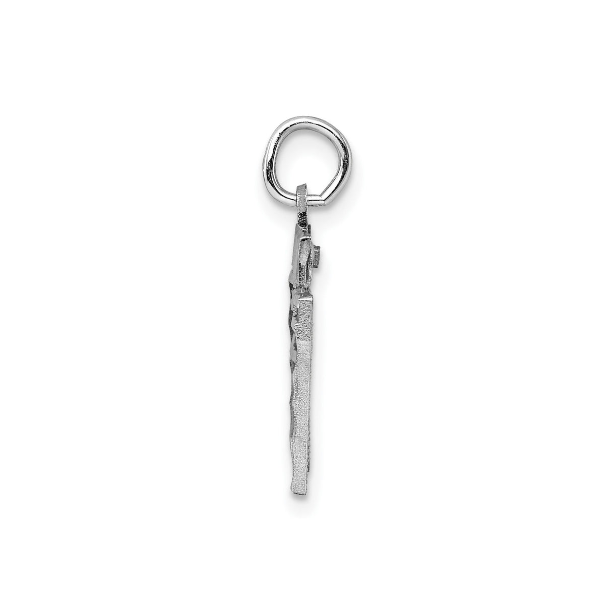 Small #67 Charm Pendant in Real 925 Sterling Silver
