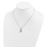A Gift For My Sister For My Bridesmaid 18in Necklace Charm Pendant in Real 925 Sterling Silver