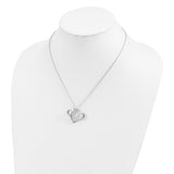 Daughter A Part of My Heart 18 Inch Necklace Charm Pendant in Real 925 Sterling Silver