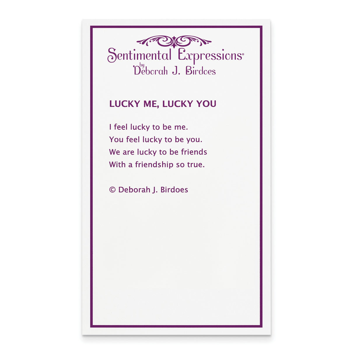 CZ Antiqued Lucky Me Lucky You 18in Necklace Charm Pendant in Real 925 Sterling Silver