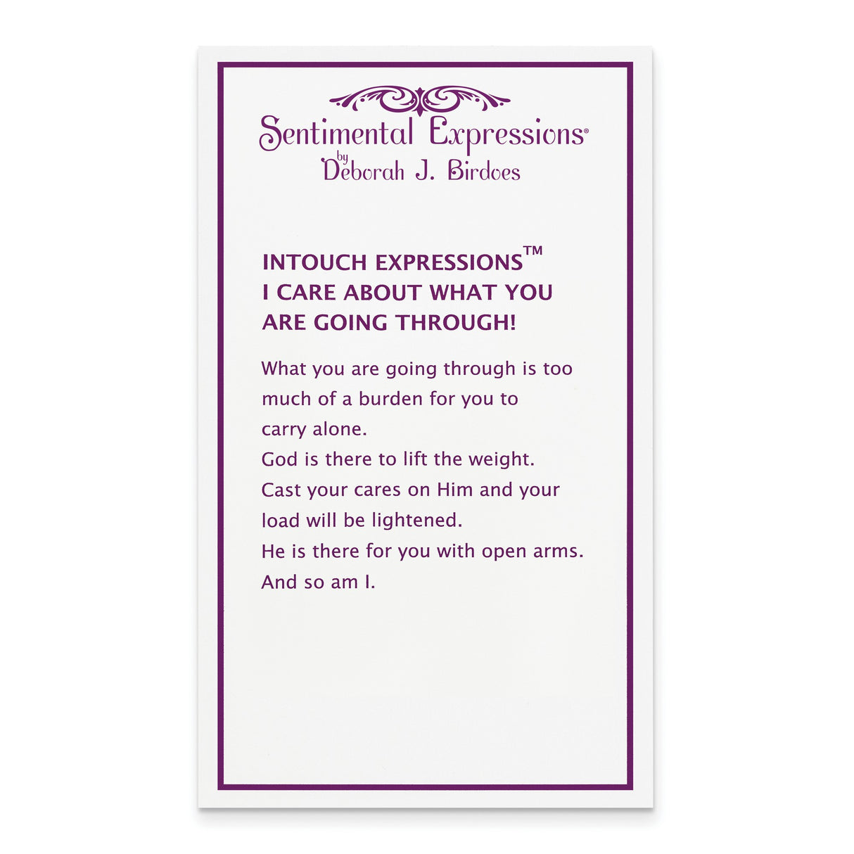 I Care About What You Are Going Through 18 Necklace Charm Pendant in Real 925 Sterling Silver
