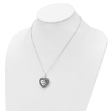 With Me Always Ash Holder 18 Inch Necklace Charm Pendant in Real 925 Sterling Silver