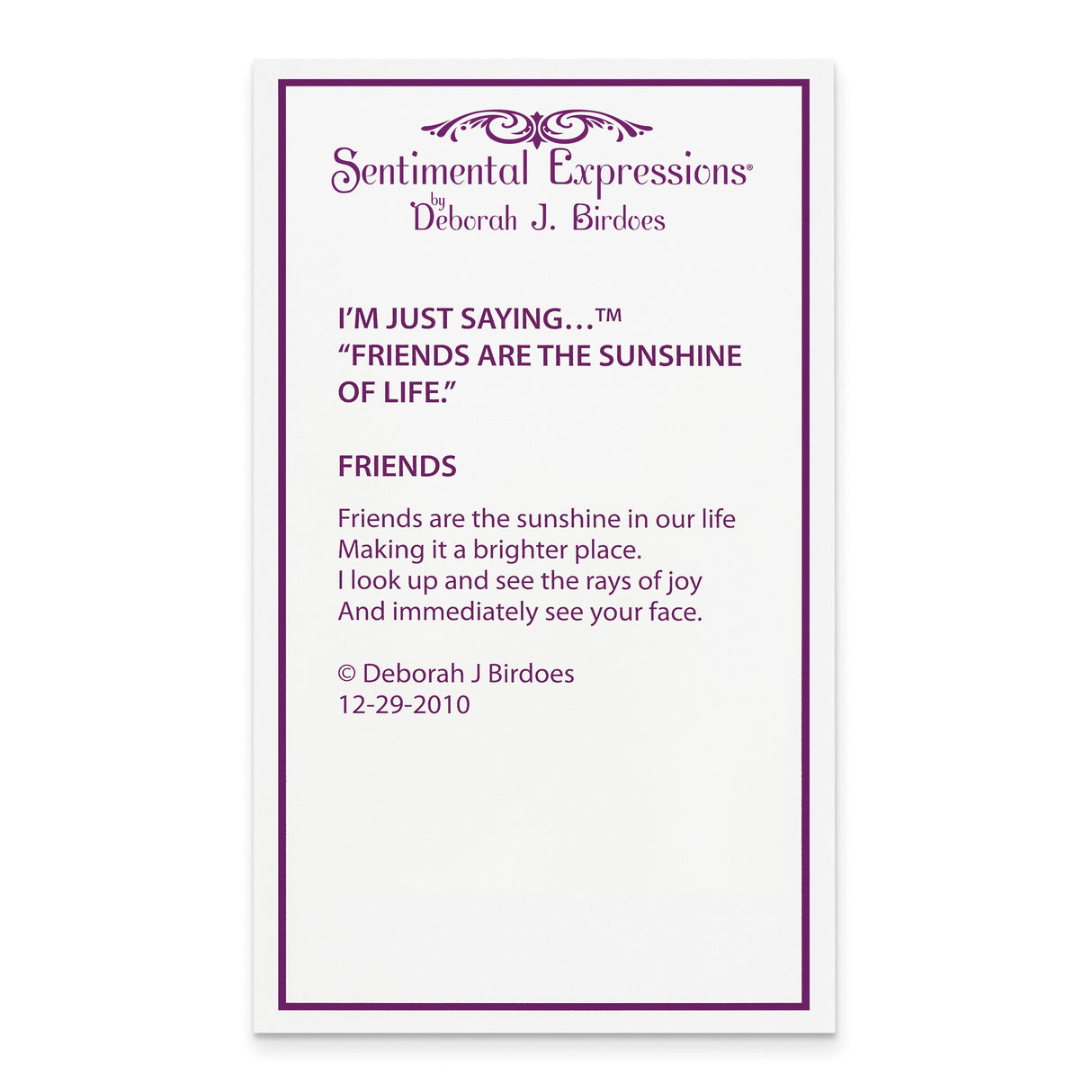 Friends Are The Sunshine Of Life Words And Sun Necklace Charm Pendant in Real 925 Sterling Silver