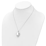 Forever My Baby Ash Holder 18 Inch Necklace Charm Pendant in Real 925 Sterling Silver