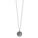 Antiqued In My Heart Ash Holder 18 Inch Necklace Charm Pendant in Real 925 Sterling Silver