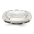 Sterling Silver Beveled Edge, Comfort Fit wedding band ring