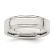 Sterling Silver Flat wedding band ring