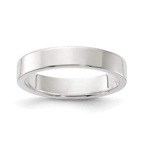 Sterling Silver Flat, Lightweight wedding band ring