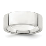 Sterling Silver Flat, Lightweight wedding band ring