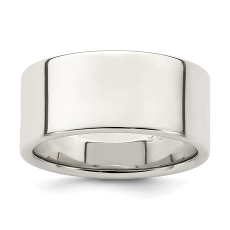 Sterling Silver Flat, Lightweight wedding band ring