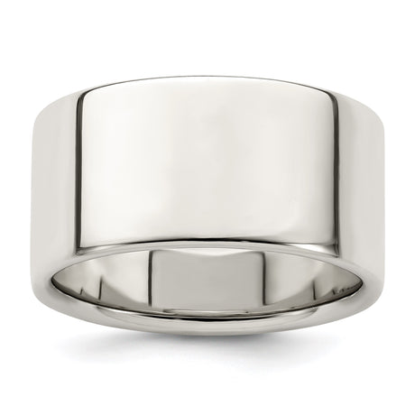 Sterling Silver Flat, Lightweight wedding band ring