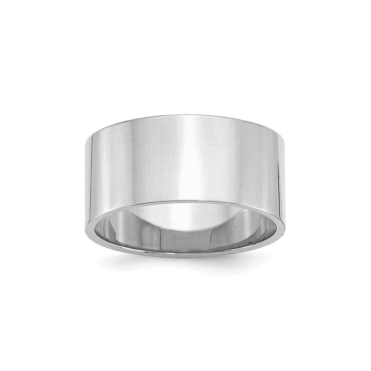 Sterling Silver Flat wedding band ring