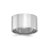 Sterling Silver Flat wedding band ring