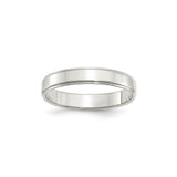 Sterling Silver Flat wedding band ring