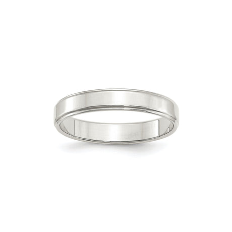 Sterling Silver Flat wedding band ring