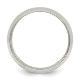Sterling Silver Domed wedding band ring alternate angle