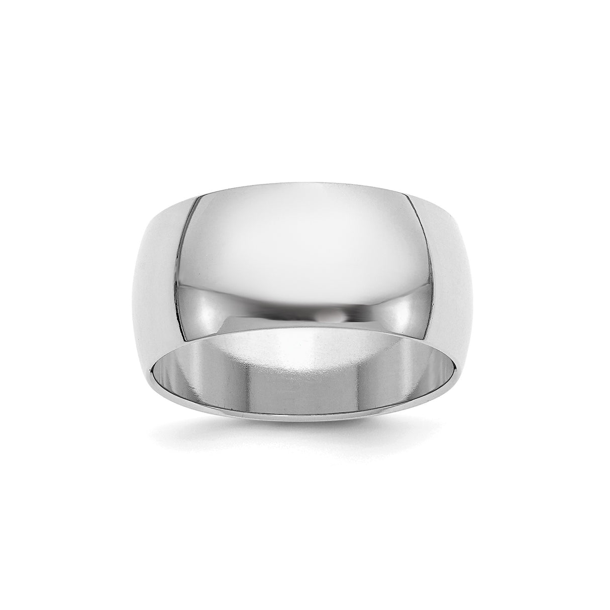 Sterling Silver Domed wedding band ring