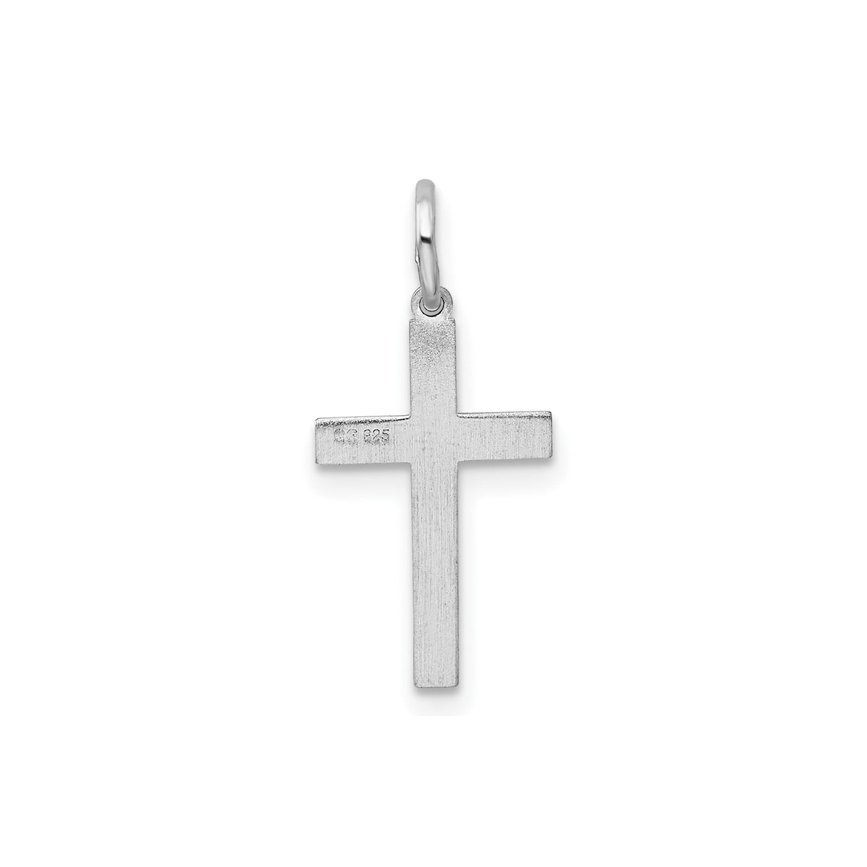 Sterling Silver Cross Pendant with Intricate Vintage Latin Cross Design for Men and Women