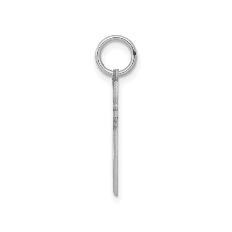 Sterling Silver Cross Pendant with Floral Motif and Geometric Design for Men and Women