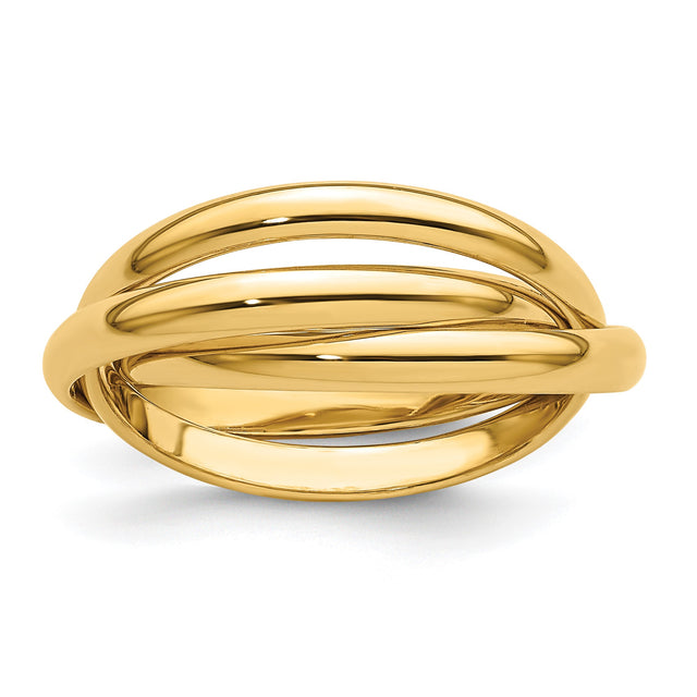 14k Yellow Gold wedding band ring