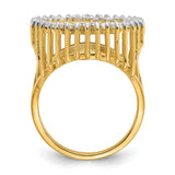 13 mm 14k Yellow Gold coin bezel for 13 mm Coin — alternate view