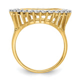 15 mm 14k Yellow Gold coin bezel for 15 mm Coin — alternate view