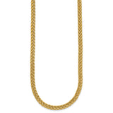 14K Yellow Gold 4.3 mm Polished Chain Necklace