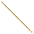 14K Yellow Gold 4.3 mm Polished Chain Bracelet