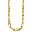 14K Yellow Gold 6.4 mm Polished Chain Necklace