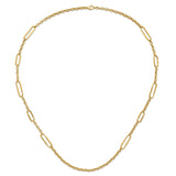 14K Yellow Gold 8.05 mm Polished Chain Necklace