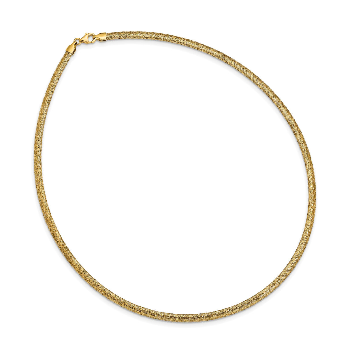 14K Yellow Gold 4.15 mm Polished Chain Necklace