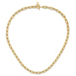 14K Yellow Gold 5 mm Lightweight Chain Necklace, Polished