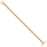 14K Yellow Gold 5 mm Lightweight Chain Bracelet, Polished