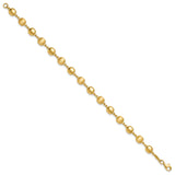 14K Yellow Gold 4 mm Lightweight Chain Bracelet