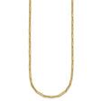14K Yellow Gold 2.9 mm Paperclip Chain Necklace, Polished