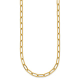 14K Yellow Gold 4.75 mm Polished Chain Necklace