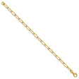 14K Yellow Gold 4.75 mm Polished Chain Bracelet