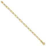 14K Yellow Gold 4.75 mm Polished Chain Bracelet