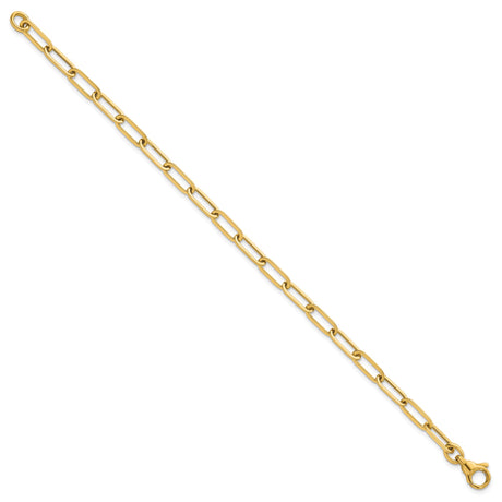 14K Yellow Gold 4.75 mm Polished Chain Bracelet