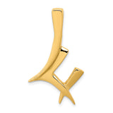 14k Yellow Gold Pendant with Grafted In Symbol, Menorah, Star of David, and Christian Fish