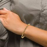 I Love You To The Moon And Back Words On Cuff Bangle Bracelet Charm Pendant in Real 316 Stainless Steel