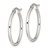 316 Stainless Steel Hoop Earrings, Polished Minimalist Unisex Design, Hypoallergenic and Durable