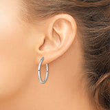 316 Stainless Steel Hoop Earrings, Polished Minimalist Unisex Design, Hypoallergenic and Durable