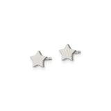 Stainless Steel Star Stud Earrings, Modern Minimalist Celestial Design for Women and Unisex Wear