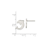 Stainless Steel Dolphin Stud Earrings, Minimalist Ocean Animal Design for Women and Girls