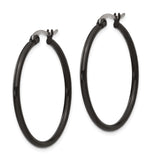 316 Stainless Steel Hoop Earrings, Polished Modern Minimalist Design, Unisex and Hypoallergenic