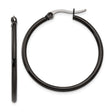 316 Stainless Steel Hoop Earrings, Polished Modern Minimalist Design, Unisex and Hypoallergenic
